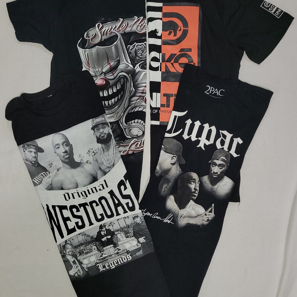 Ecko Unlimited Black Graphic Tee